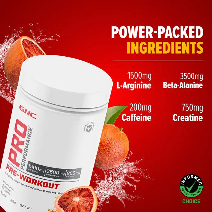 GNC Pre-Workout 30 Servings Product vendor