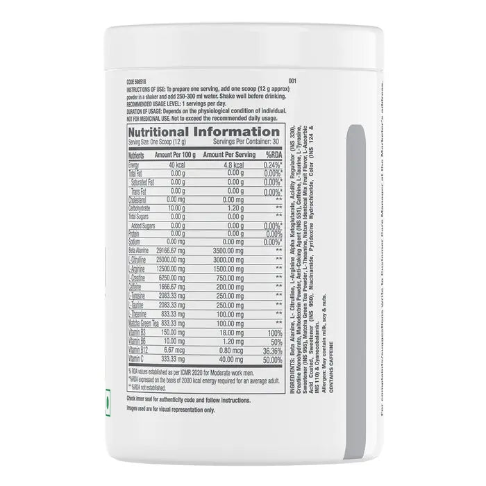 GNC Pre-Workout 30 Servings Product vendor