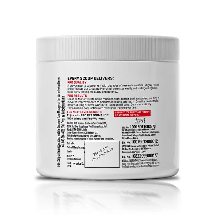 GNC Pro Performance Creatine Monohydrate Product vendor