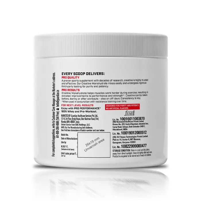 GNC Pro Performance Creatine Monohydrate Product vendor