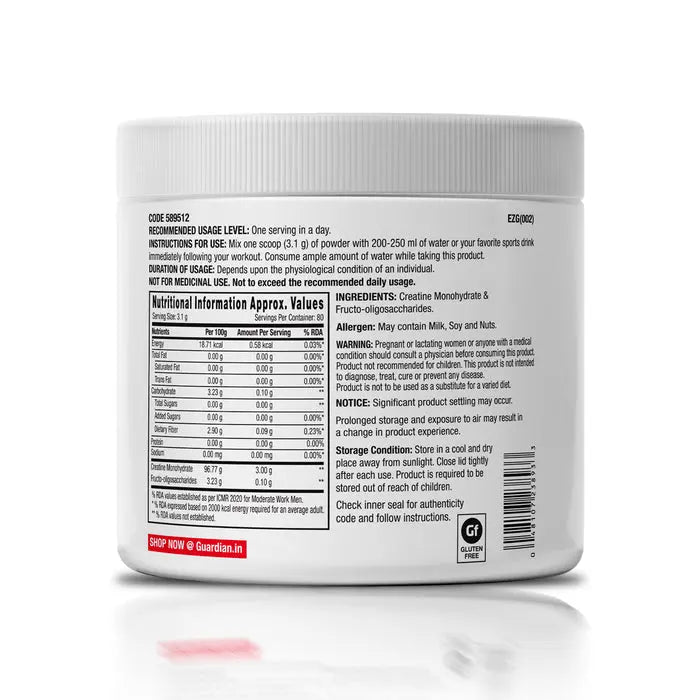 GNC Pro Performance Creatine Monohydrate Product vendor