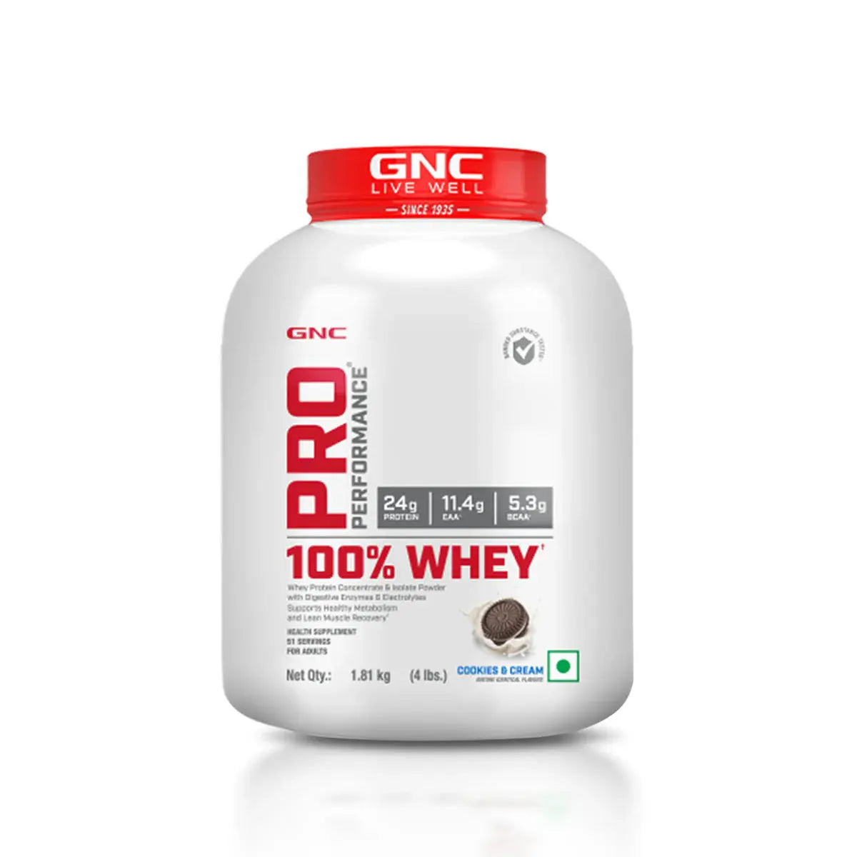GNC Pro-performance 100% Whey Protein Product vendor