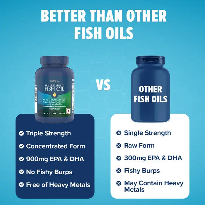 GNC Triple Strength Fish Oil GNC