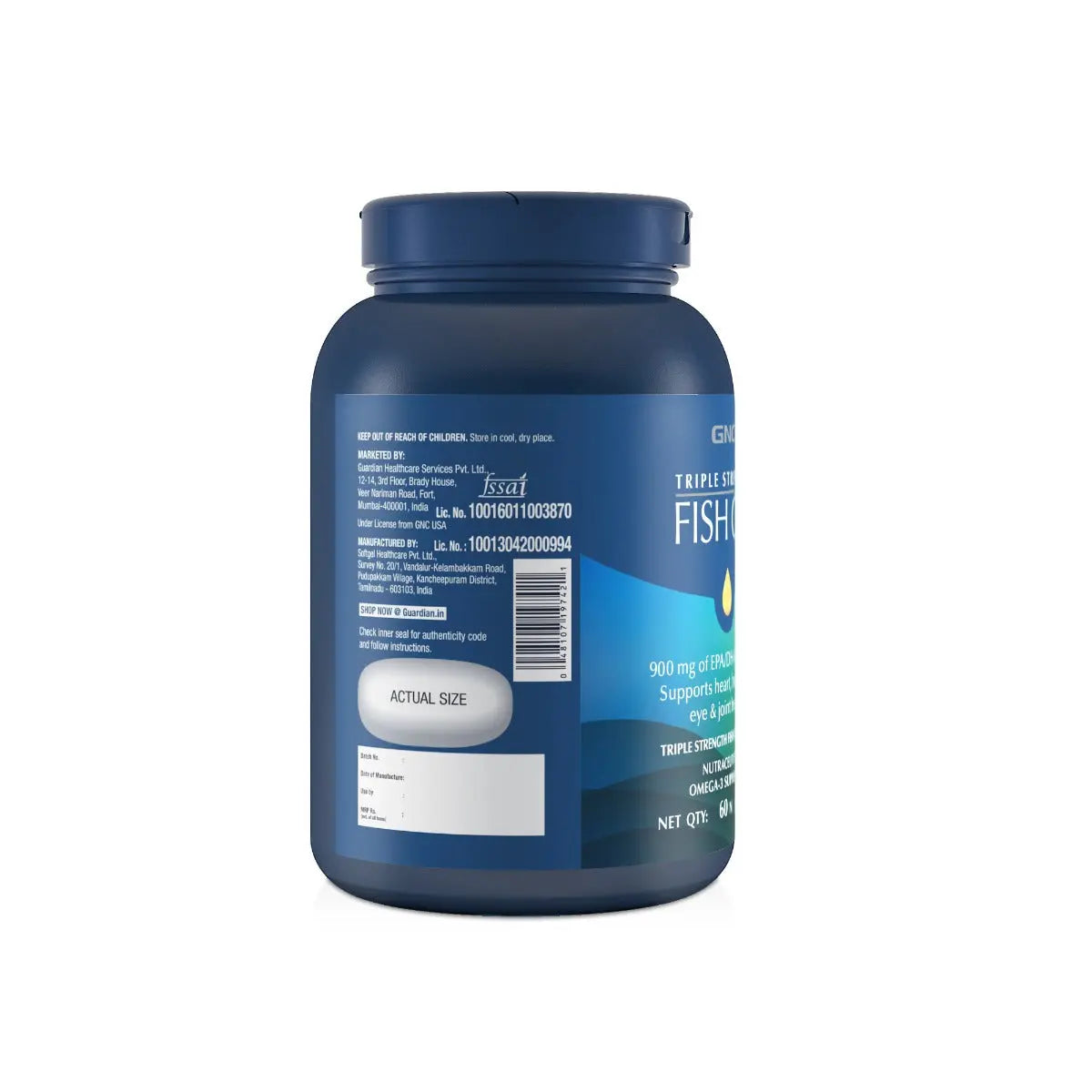 GNC Triple Strength Fish Oil GNC