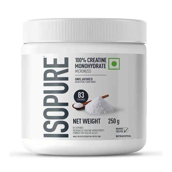 Isopure 100% Creatine Monohydrate Micronized, 250g- 83 servings Product vendor