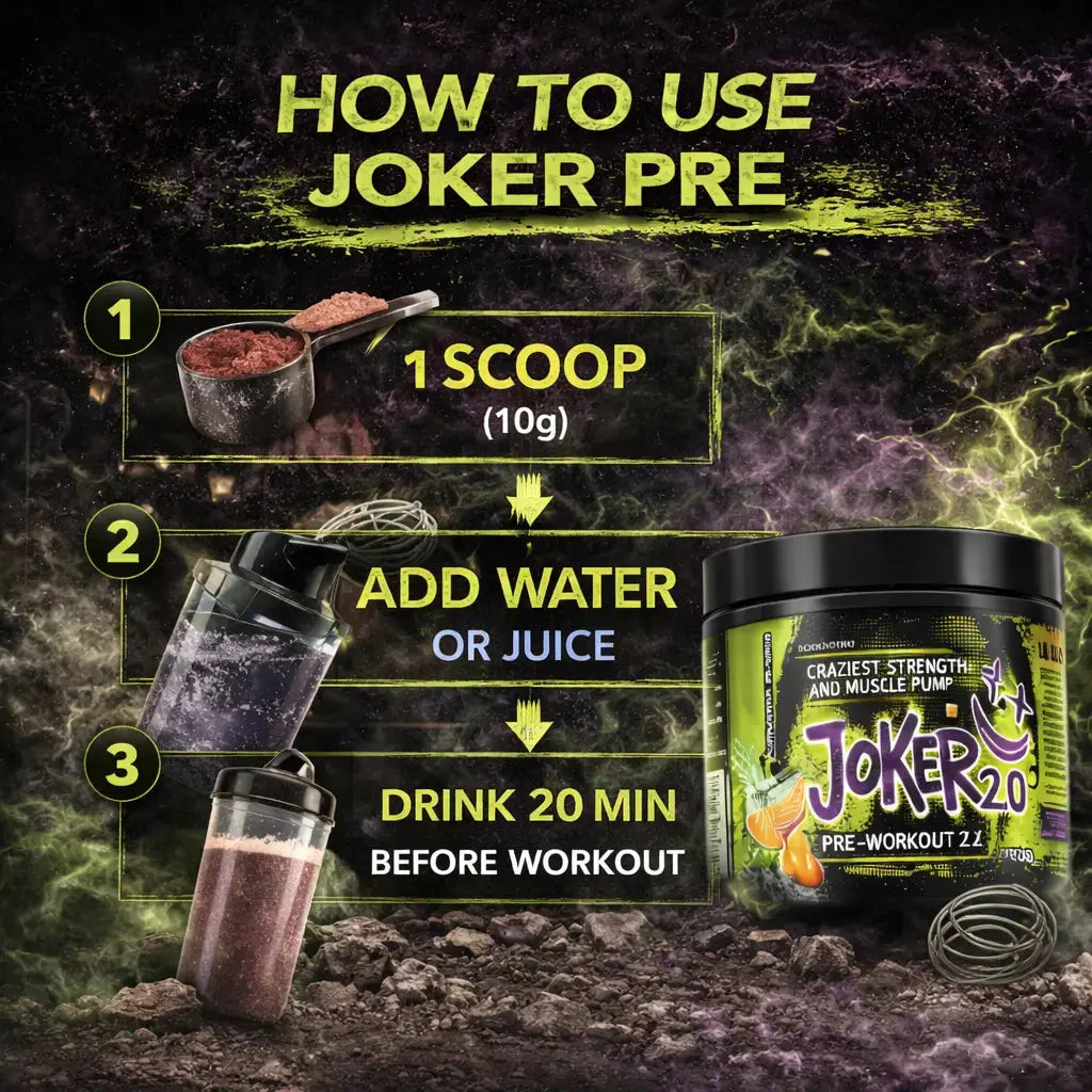 Joker Pre-Workout 2.0 – Extreme Energy, Focus & Pump Formula Product vendor