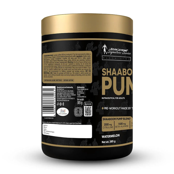Kevin Levrone Shaaboom Pump 385 gms (Indian) Product vendor