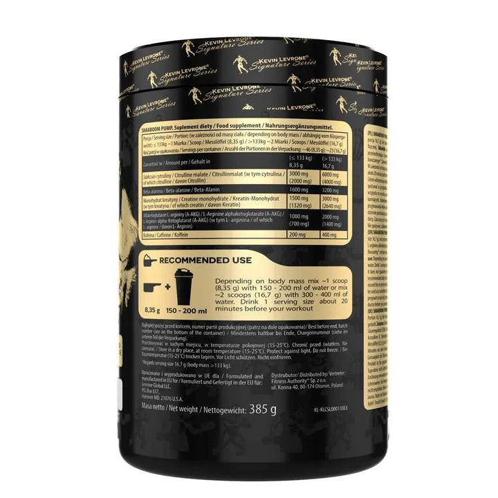 Kevin Levrone Shaboom Pump 385 gms - Halt