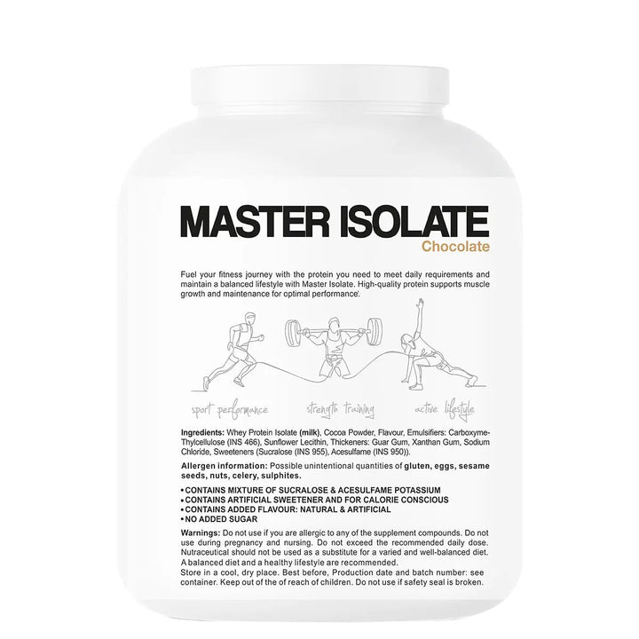 Master Nutrition Master Isolate Protein Product vendor