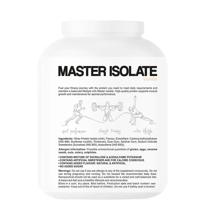 Master Nutrition Master Isolate Protein Product vendor