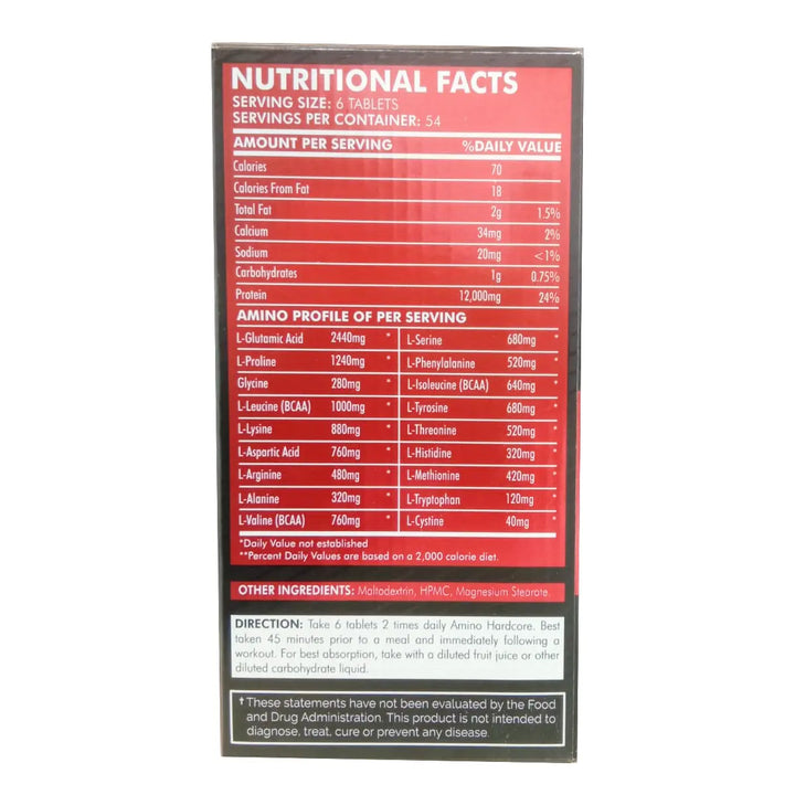 Monster Labs Amino Hardcore Product vendor