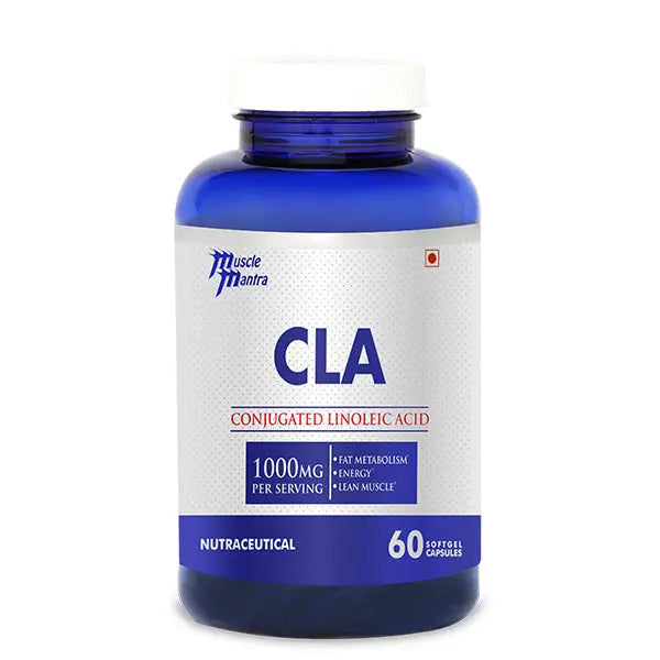 Muscle Mantra CLA 60 Softgel Caps (Exp:01/24) Muscle Mantra