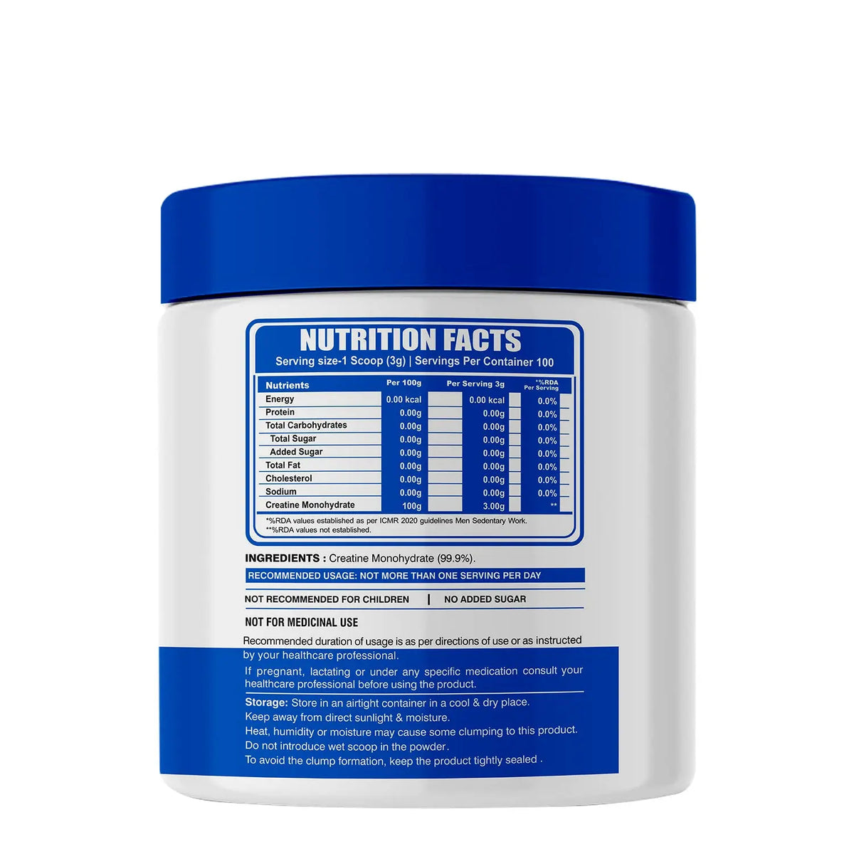 Muscle Mantra Creatine Monohydrate Product vendor