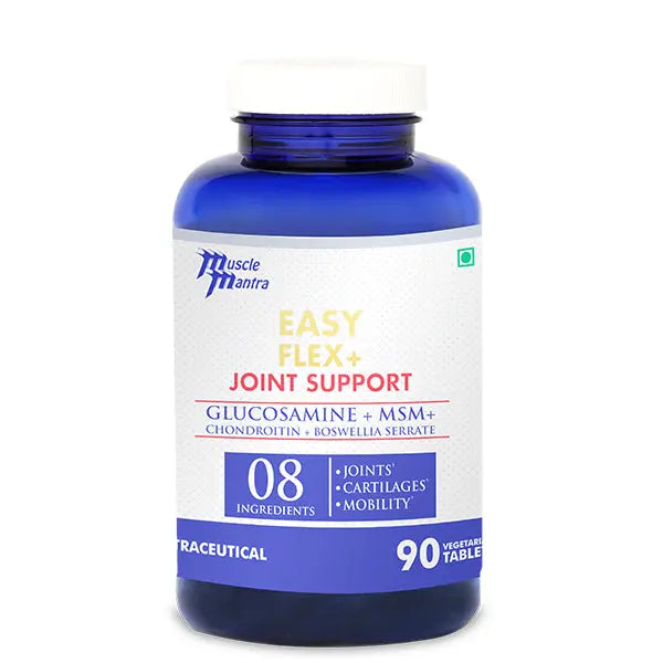 Muscle Mantra Easy Flex + Joint Support (90 Veg Tabs) (Exp: 10/23) Muscle Mantra