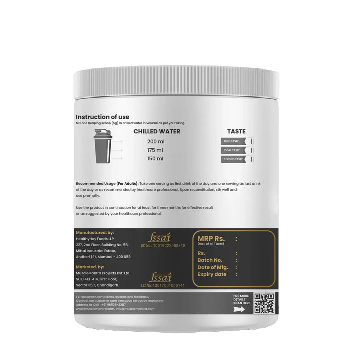 Muscle Mantra Hydrolysed Collagen Type 1&3 Muscle Mantra