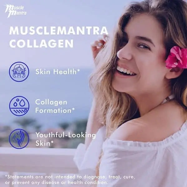 MUSCLE MANTRA Hydrolysed Collagen Type 1&3 - Halt
