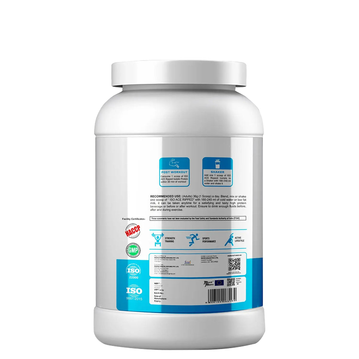 Muscle Mantra Iso Ace Ripped Product vendor