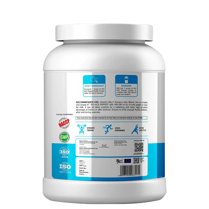 Muscle Mantra Iso Ace Ripped Product vendor