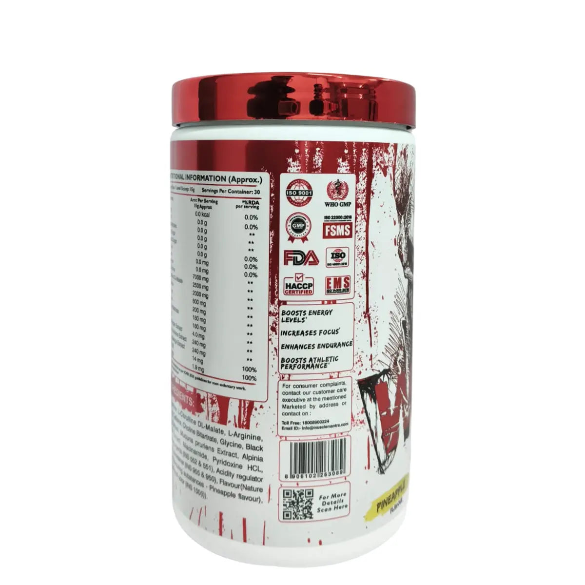 Muscle Mantra Original WIKID Pre-Workout Product vendor