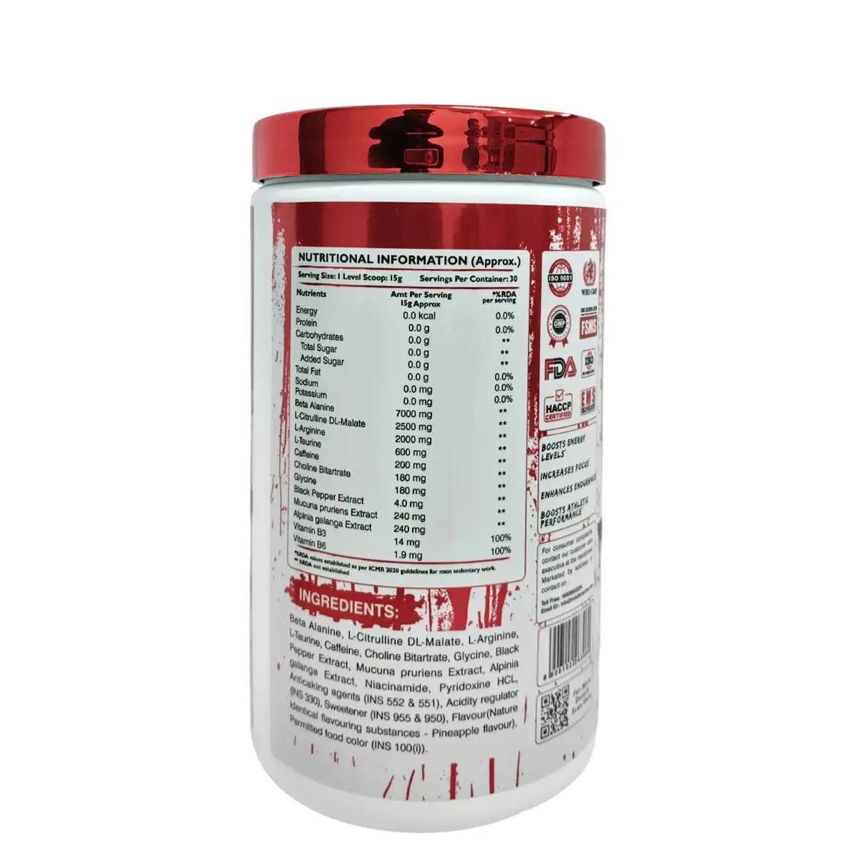 Muscle Mantra Original WIKID Pre-Workout Product vendor