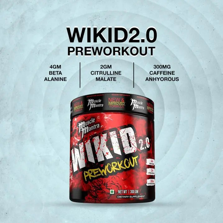Muscle Mantra WIKID 2.0 Pre-Workout Muscle Mantra