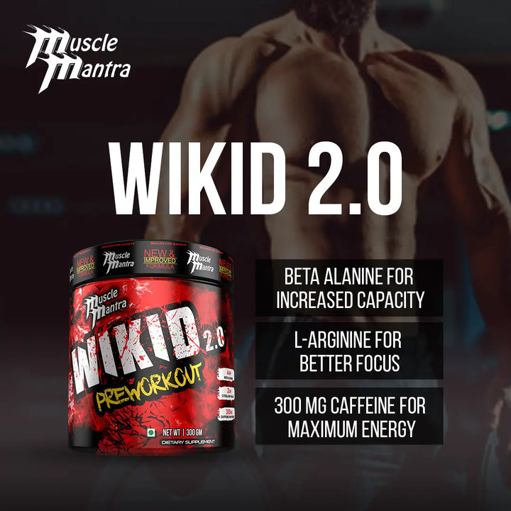 MUSCLE MANTRA WIKID 2.0 PRE-WORKOUT - Halt