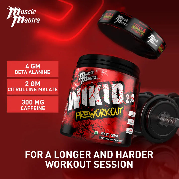 MUSCLE MANTRA WIKID 2.0 PRE-WORKOUT - Halt