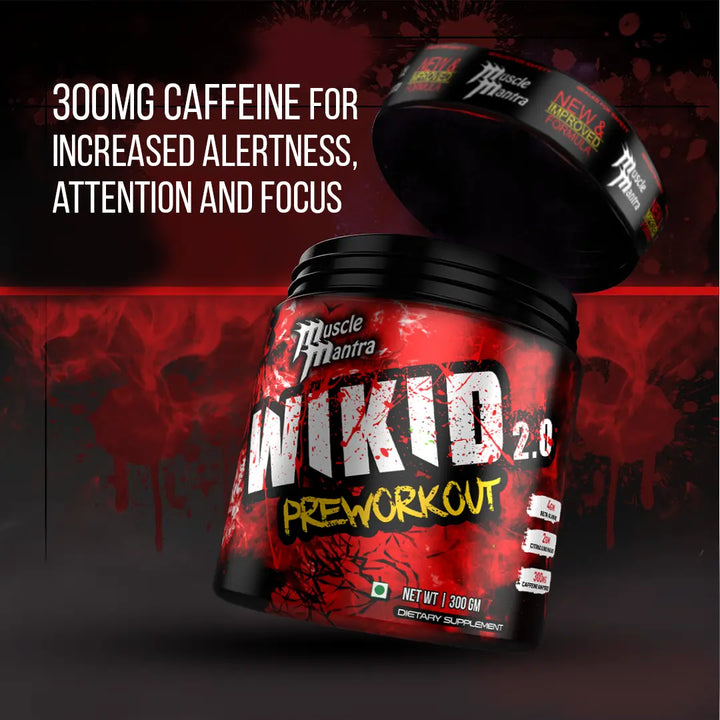MUSCLE MANTRA WIKID 2.0 PRE-WORKOUT - Halt