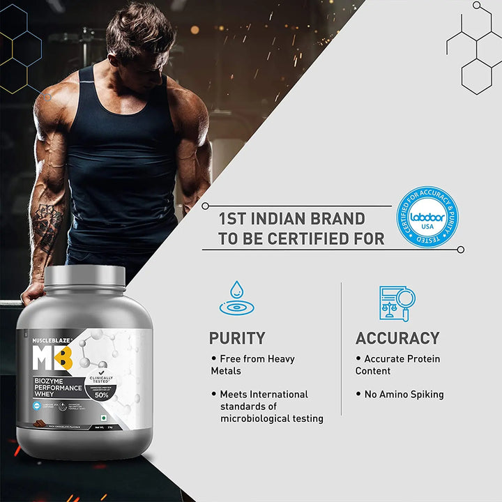 MuscleBlaze Biozyme Performance Whey Protein Product vendor