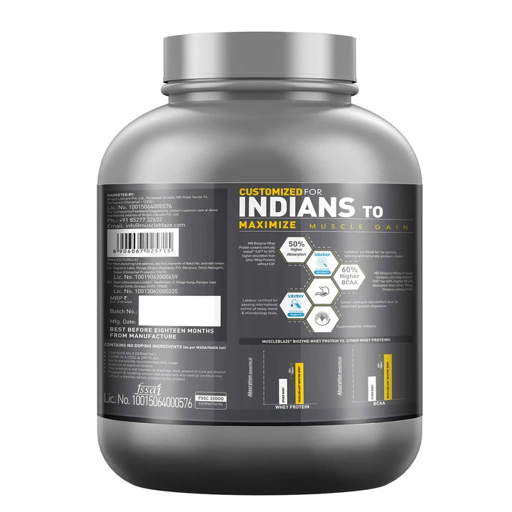 MuscleBlaze Biozyme Whey Protein Product vendor