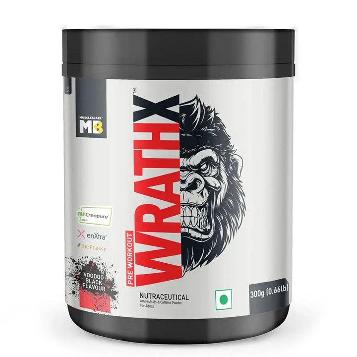 MuscleBlaze Pre Workout WrathX Product vendor