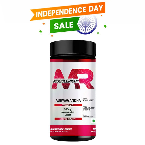 MuscleRich® Ashwagandha 500mg (60 Tablets) Product vendor