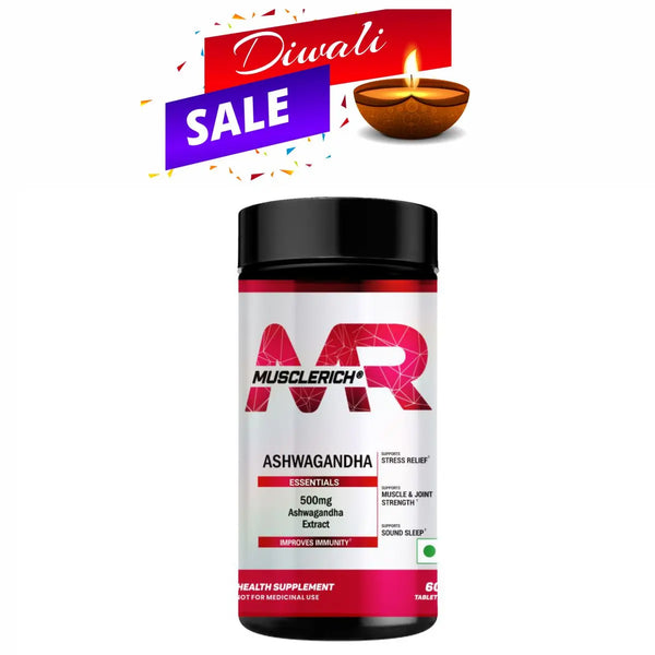 MuscleRich® Ashwagandha 500mg (60 Tablets) Product vendor