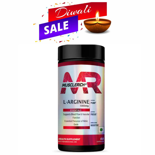 MuscleRich® L-Arginine (60 Capsules) Product vendor