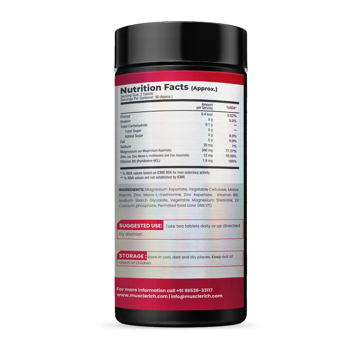 Muscle Mantra Stack (Muscle Mantra Best WheyXT, ARM3D BCAA, WIKID Pre-Workout, MuscleRich Mens Multi+Test, Triple Strength Fish Oil & ZMA) Product vendor