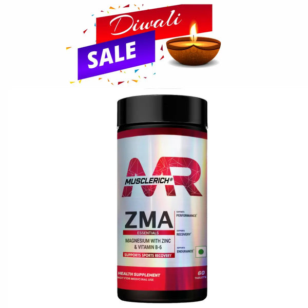 MuscleRich® ZMA (Magnesium with Zinc & Vitamin B-6) 60 Tablets Product vendor
