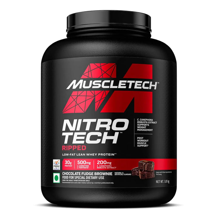 MuscleTech Nitro Tech Ripped Whey Protein (Indian) Product vendor