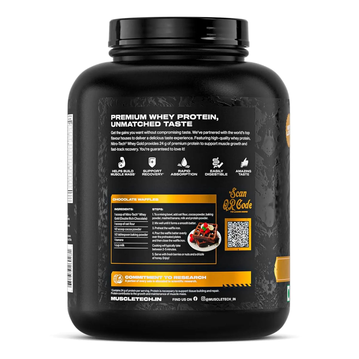 MuscleTech Nitro-Tech Whey Gold Product vendor