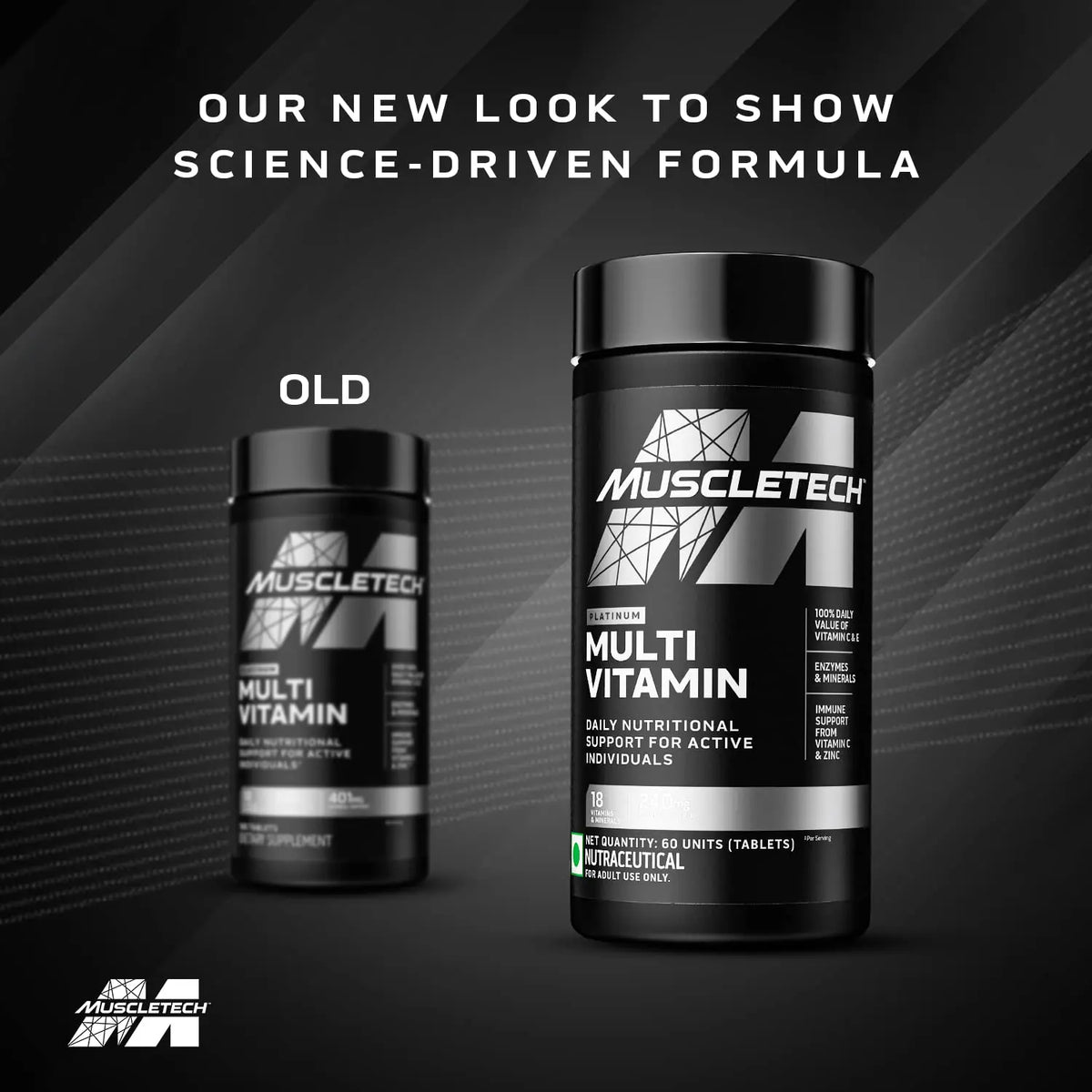 Muscletech Platinum MultiVitamin 60 Tablets Muscletech