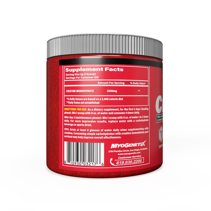 Myogenetix Creatine 300g, 100 Servings Product vendor