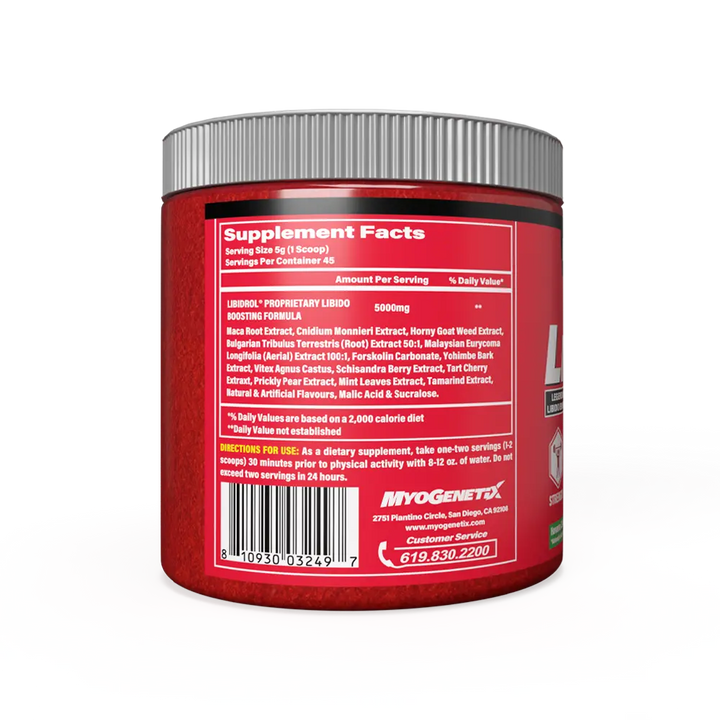 Myogenetix Libidrol Testosterone Boosting (45 Serving) Product vendor