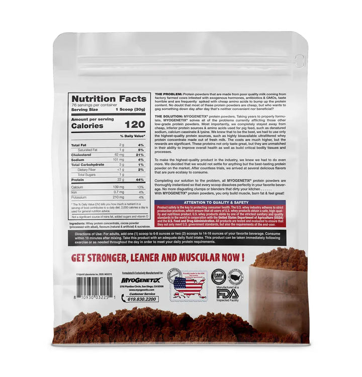 Myogenetix Whey Protein Concentrate Product vendor