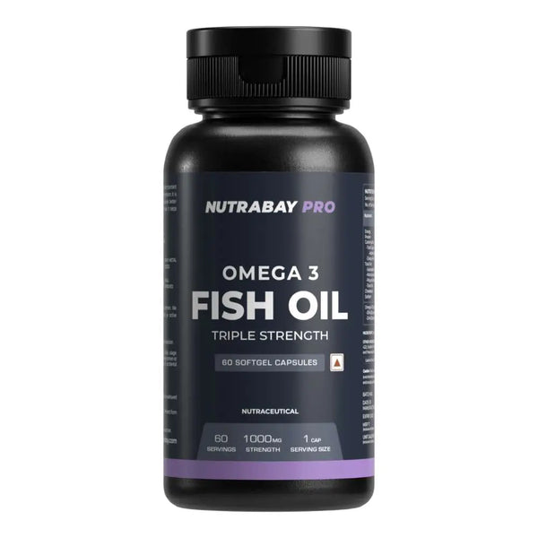 Nutrabay Pro Fish Oil Omega 3 (Triple Strength) – 1000mg Product vendor