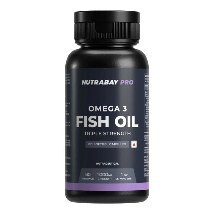 Nutrabay Pro Fish Oil Omega 3 (Triple Strength) – 1000mg Product vendor