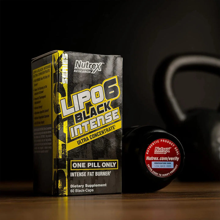 Nutrex Research LIPO-6 Black Intense Powerful Thermogenic (60 Black-Caps) Nutrex Research