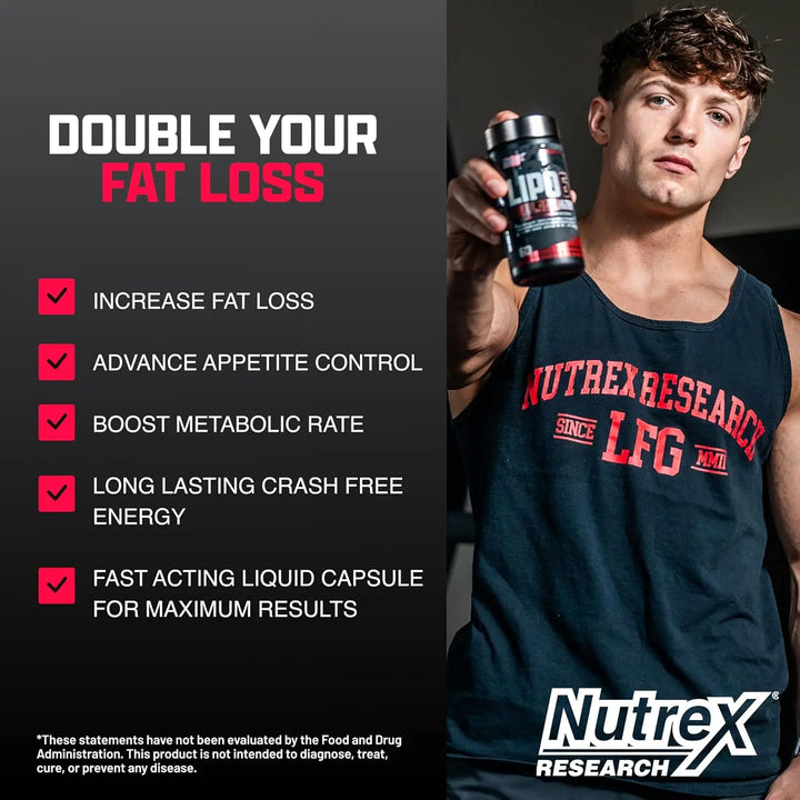 Nutrex Research Lipo-6 Black Ultra Concentrate Extreme Fat Loss Support (60 CAPS) Product vendor