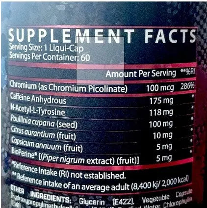 Nutrex Research Lipo-6 Black Ultra Concentrate Extreme Fat Loss Support (60 CAPS) Product vendor
