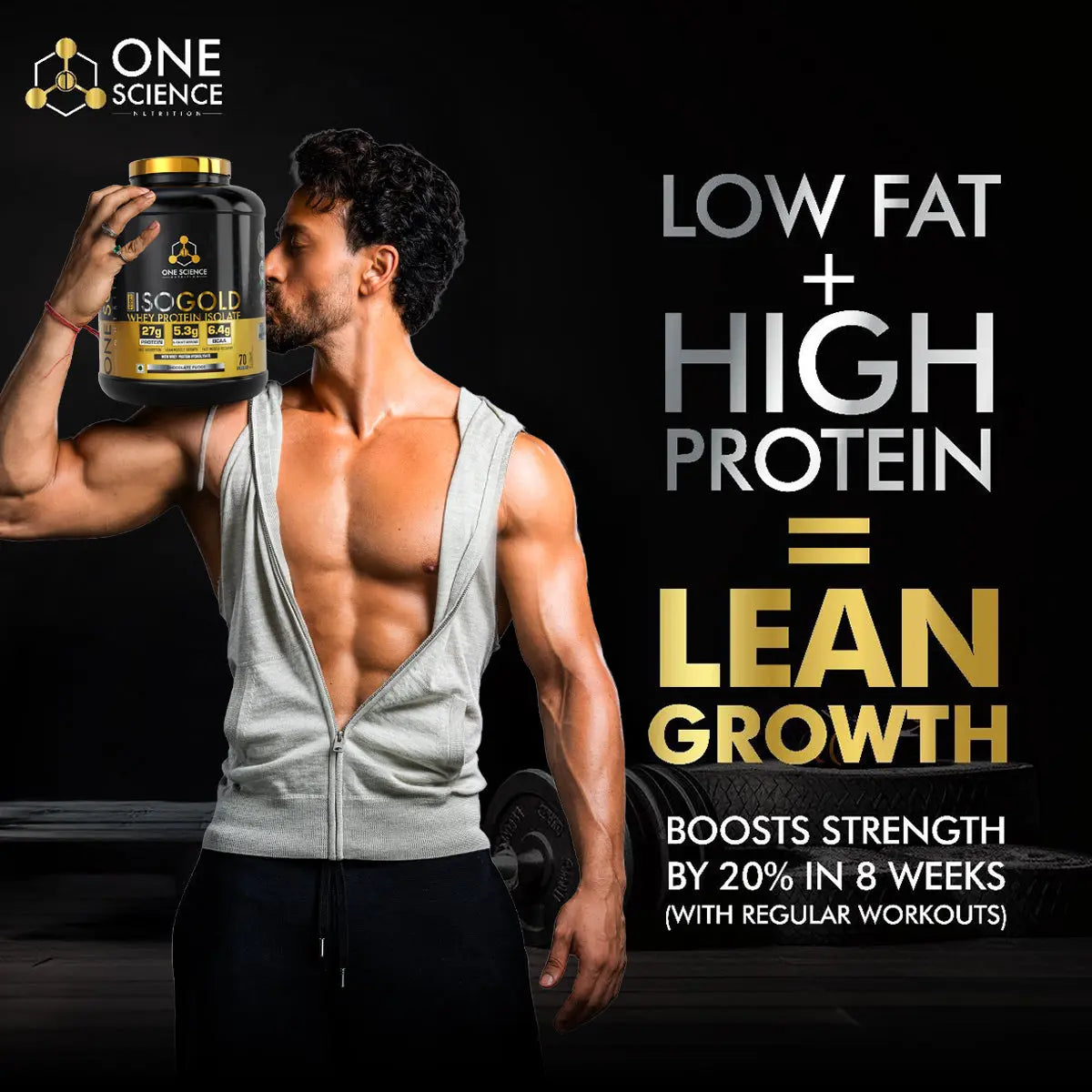 One Science ISO GOLD Whey Protein Isolate | Indian Product vendor