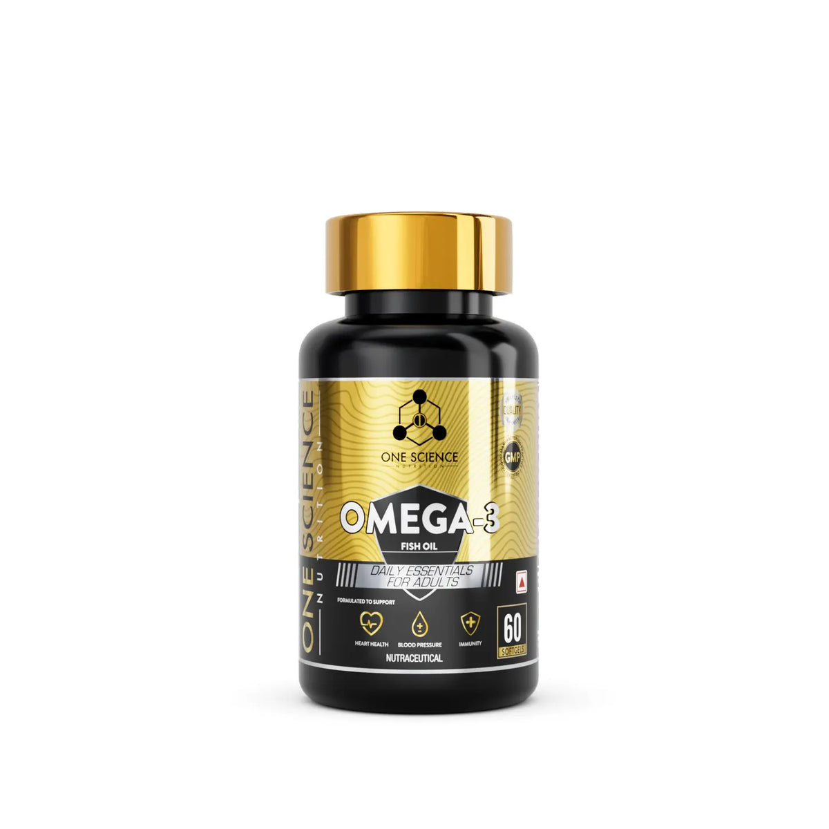 One Science Nutrition Omega-3 Fish Oil | 60 Softgels Product vendor