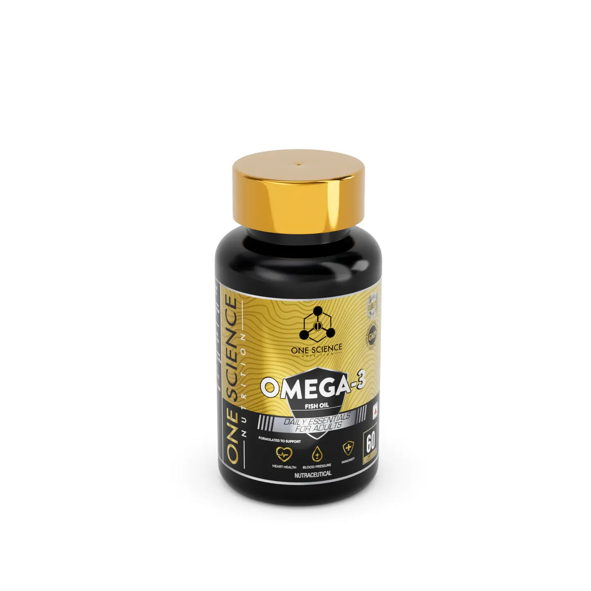 One Science Nutrition Omega-3 Fish Oil | 60 Softgels Product vendor